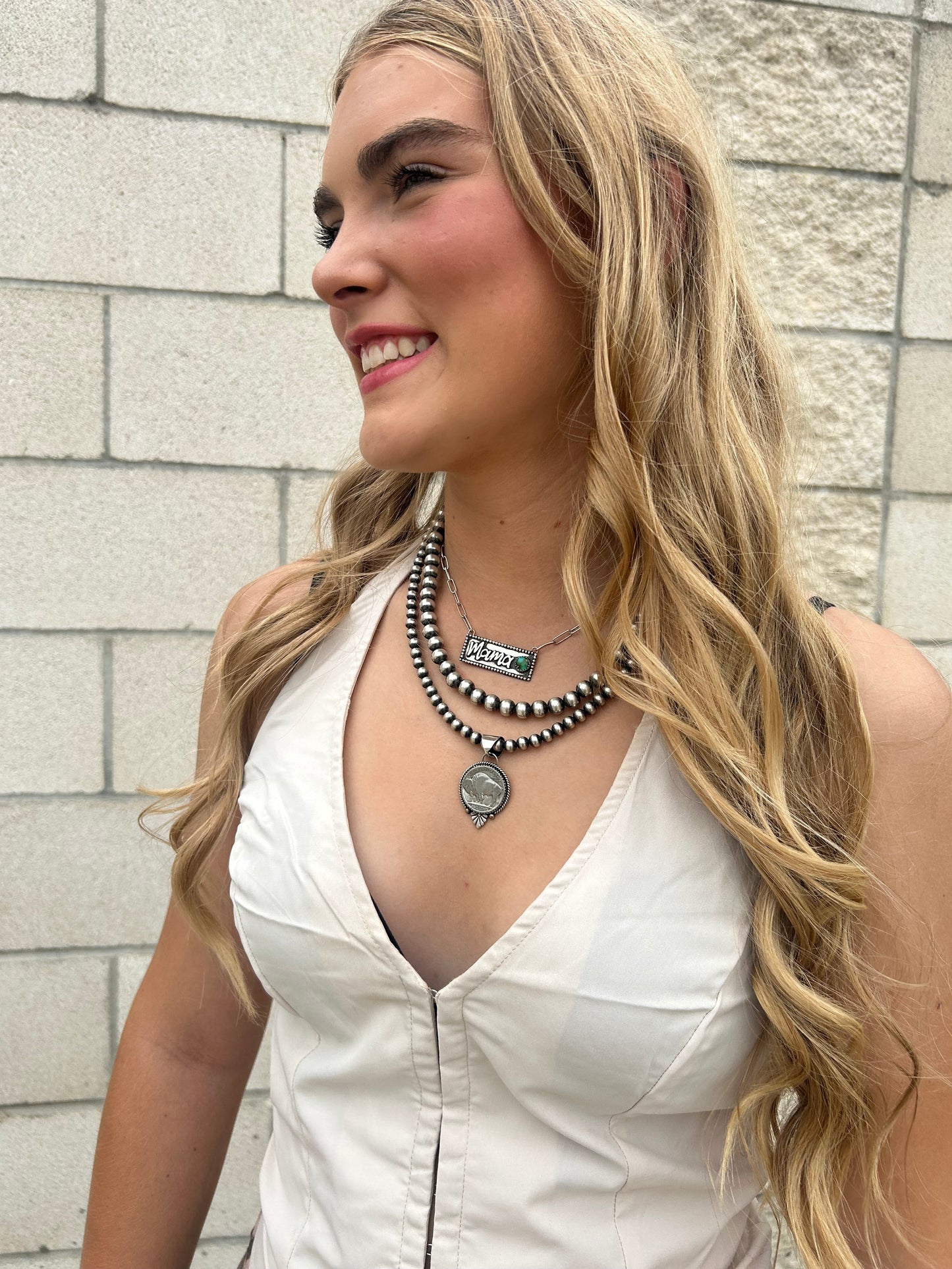 Mama Bar Necklace